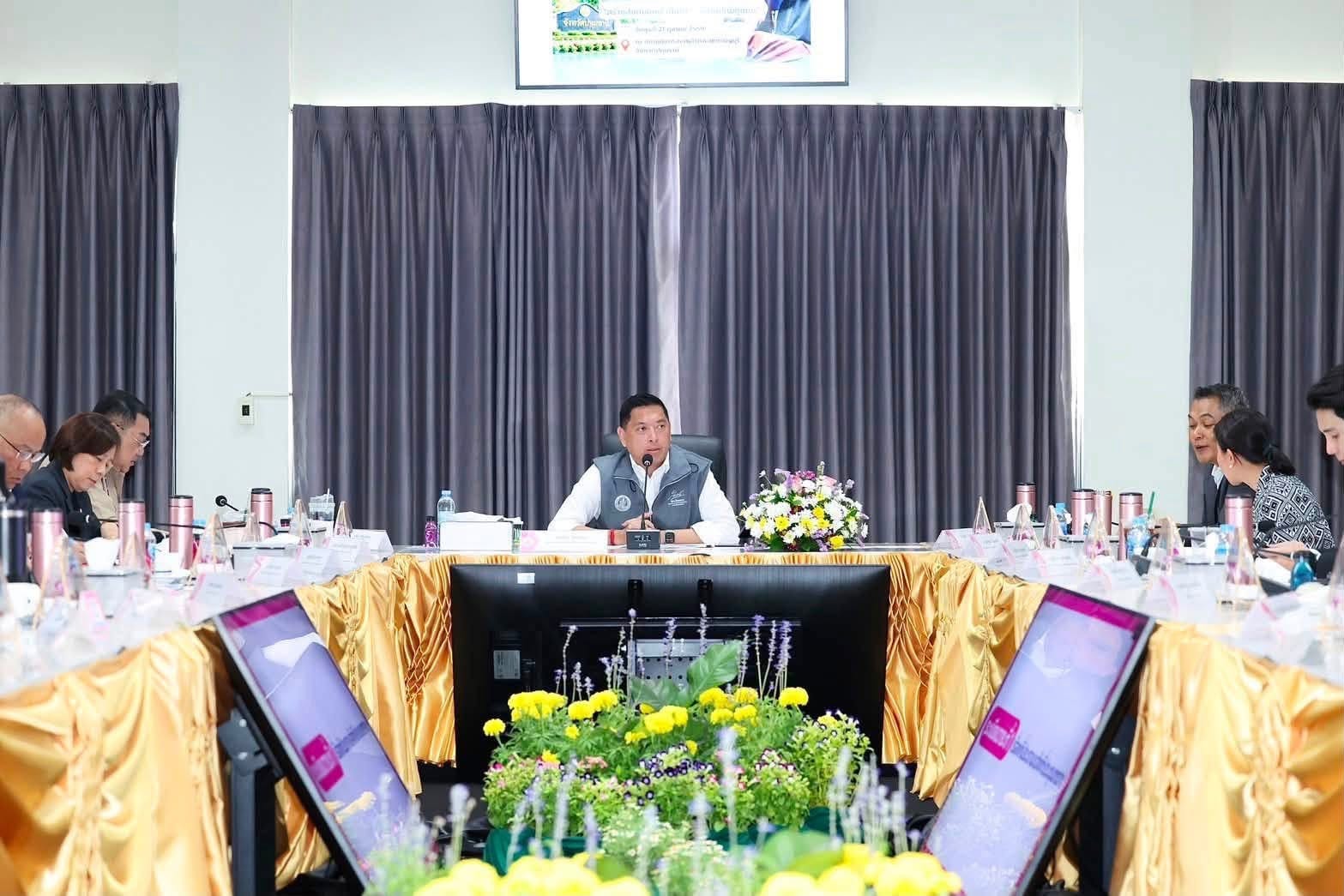 ประชุมกระทรวง พม. ประจำเดือนตุลาคม 2569 ขับเคลื่อนนโยบาย พม. 8 ด้าน  มุ่งสร้างสังคมอยู่ดี มีโอกาส เพื่อคนไทยทุกคน
