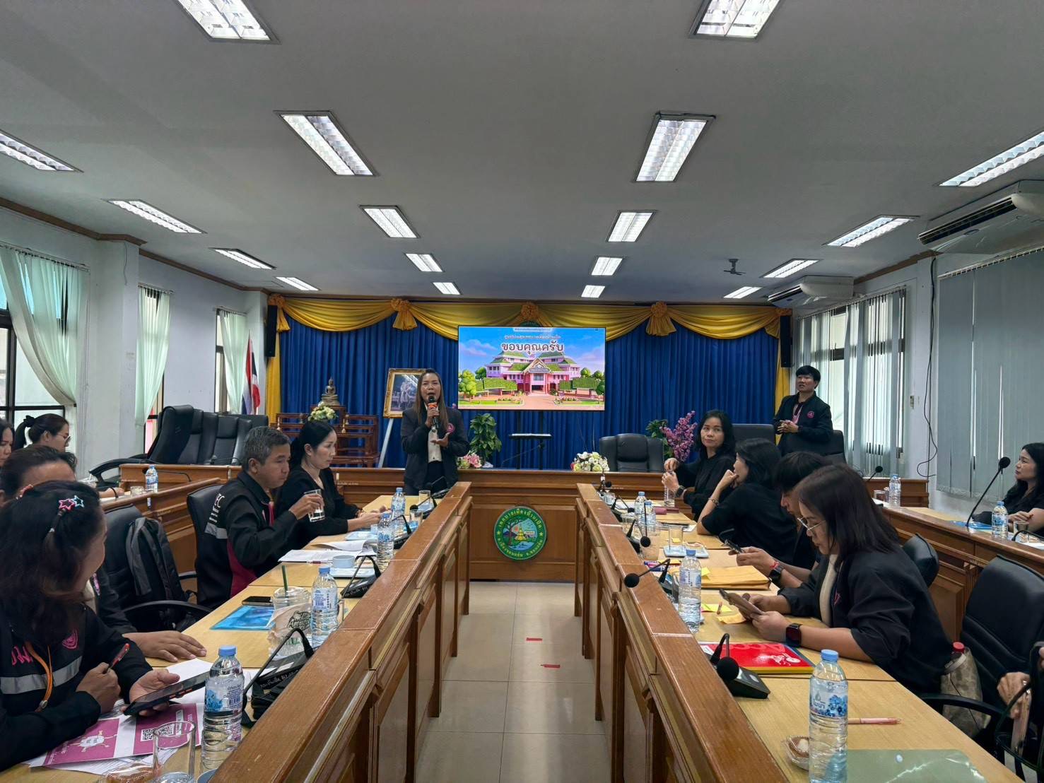ประชุมเชิงปฏิบัติการถอดบทเรียนการขับเคลื่อนศูนย์สร้างสุข จังหวัดขอนแก่น